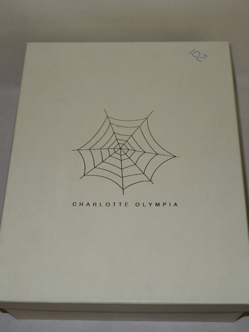 Charlotte Olympia Empty Shoe Box w/ Dust Bag & Extras